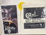 NIB Unfired Colt 2nd Generation BP 1862 Police .36 Percussion Revolver - 3 of 14