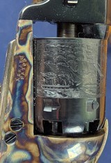Custom Cased Colt 2nd Generation BP 1851 NAVY Squareback.36 Percussion Revolver - 8 of 15