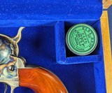 Custom Cased Colt 2nd Generation BP 1851 NAVY Squareback.36 Percussion Revolver - 3 of 15