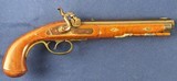 Fine Custom Black Powder Percussion Kentucky Pistol - 2 of 13