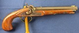 Fine Custom Black Powder Percussion Kentucky Pistol - 1 of 13