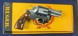 Near New Vintage 1980 Ruger Speed Six .357 Revolver in Original Box - 5 of 14