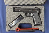 New Addition Near New CZ 75 9MM Auto Pistol - 2 of 10