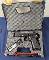New Addition Near New CZ 75 9MM Auto Pistol - 1 of 10