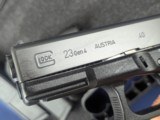 New Addition Glock Model 23 .40 Cal Auto Pistol w/3 Hi Cap Magazines - 3 of 9