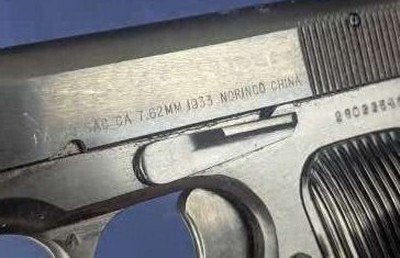 Fine Vintage Chinese Tokarev 7.62MM Auto Pistol - Image 7 of 9