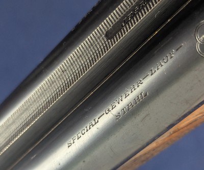 Fine Vintage Pre-WWII J.P. Sauer German 12 GA SXS Shotgun - Image 20 of 20