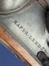 Documented RARE British Officers Model 1799 Eliott Yeomanry Flintlock Carbine by Raper of Leeds - Image 6 of 20