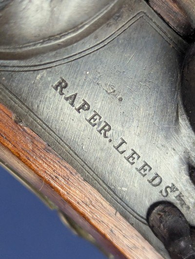 Documented RARE British Officers Model 1799 Eliott Yeomanry Flintlock Carbine by Raper of Leeds - Image 6 of 20