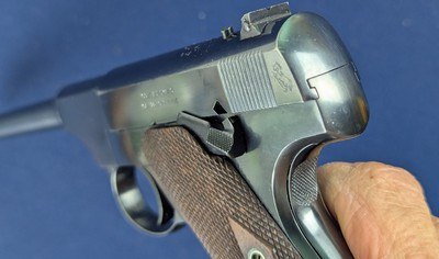 Superb Colt Pre-Woodsman .22LR Semi-Auto Pistol C. 1922 - Image 8 of 10