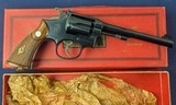 Special Order Pre-War S&W K-22 Outdoorsman .22 Revolver -Original Red Box & Lanyard Ring - 5 of 20