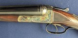 Superb Pre-War Engraved  J.P. Sauer SXS 12 Gauge Shotgun. - 13 of 20