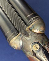 Superb Pre-War Engraved  J.P. Sauer SXS 12 Gauge Shotgun. - 10 of 20