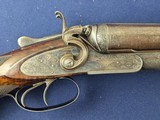 Excellent Antique W.W. Greener Engraved 10 Gauge Hammer Shotgun C. 1883 - 4 of 18