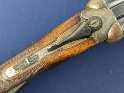 Fine Vintage Husqvarna 615AS 12 GA SXS Shotgun C. 1950s - Image 9 of 20
