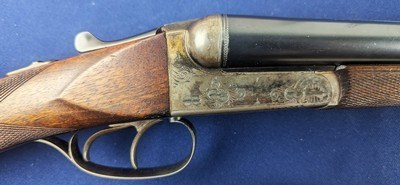 Fine Vintage Husqvarna 615AS 12 GA SXS Shotgun C. 1950s - Image 7 of 20