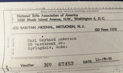Documented Near Mint WWII 1943 Dated Remington 1903A3 .30-06 Rifle Early Govt. Pre-CMP Sold Specimen - Image 4 of 20