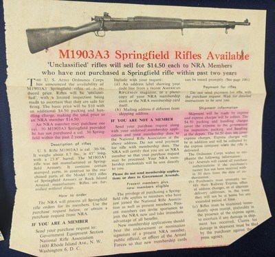 Documented Near Mint WWII 1943 Dated Remington 1903A3 .30-06 Rifle Early Govt. Pre-CMP Sold Specimen - Image 2 of 20