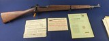 Documented Near Mint WWII 1943 Dated Remington 1903A3 .30-06 Rifle Early Govt. Pre-CMP Sold Specimen