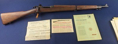 Documented Near Mint WWII 1943 Dated Remington 1903A3 .30-06 Rifle Early Govt. Pre-CMP Sold Specimen
