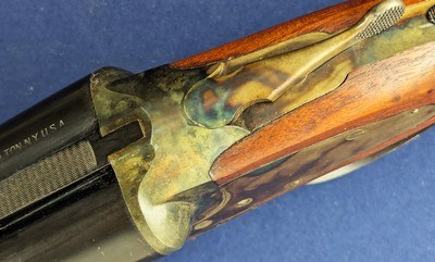 Superb Near Mint Vintage L.C. Smith 12 GA Field Grade SXS Shotgun c.1913-1915 - Image 12 of 20