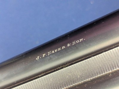 Excellent Hi-Grade Pre-War J.P. Sauer 12 GA SXS Shotgun - Image 14 of 20