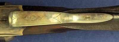 Excellent Hi-Grade Pre-War J.P. Sauer 12 GA SXS Shotgun - Image 12 of 20
