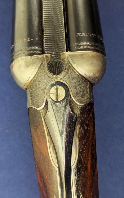 Excellent Hi-Grade Pre-War J.P. Sauer 12 GA SXS Shotgun - Image 7 of 20