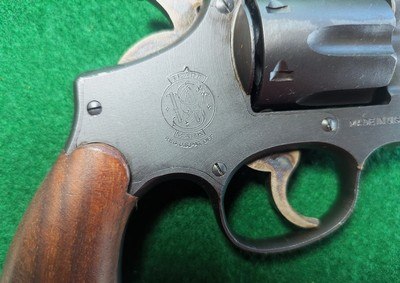 Documented WWII S&W VictoryModel .38 Revolver C. 1942 - Image 6 of 19