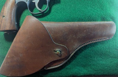 Documented WWII S&W VictoryModel .38 Revolver C. 1942 - Image 3 of 19