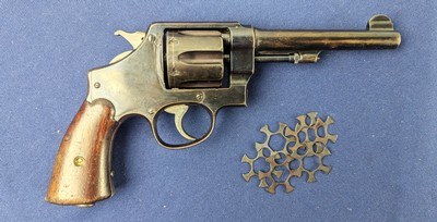 Fine WWI Period S&W Model 1917 .45 Military Revolver - Image 2 of 19