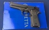 NIB Classic Beretta 92FS 9MM Auto Pistol - Image 3 of 13
