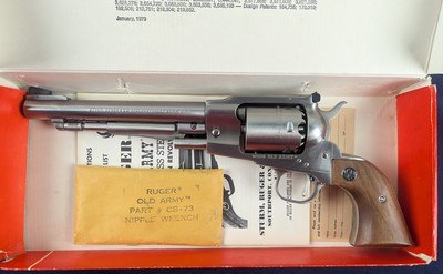 Rare Ltd RCA Edition Ruger Old Army 1 of 200 .44 Percussion Revolver Circa 1976 - Image 5 of 20