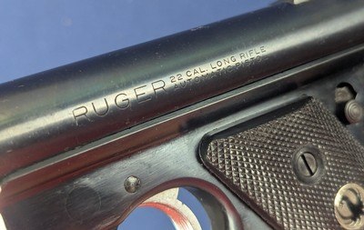 Early Ruger Standard Ati .22 Pistol C. 1952 - Image 8 of 12