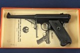 Early Ruger Standard Auto .22 Pistol C. 1966 NIB - Image 10 of 11