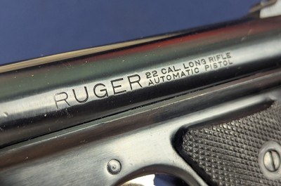 Early Ruger Standard Auto .22 Pistol C. 1966 NIB - Image 8 of 11