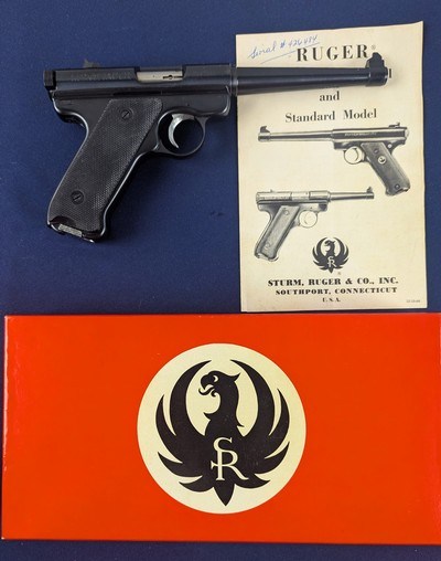 Early Ruger Standard Auto .22 Pistol C. 1966 NIB - Image 1 of 11
