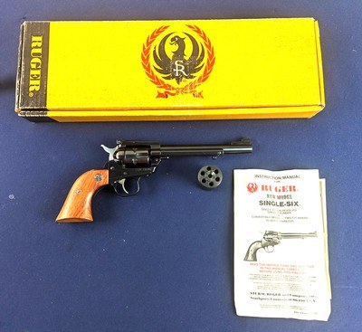 Fine Ruger New Model Single -Six Convertible .22 Revolver C. 1995 - Image 1 of 15