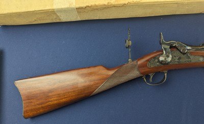 Exceptional H&R Commemorative Officer’s Model 1873 Trapdoor .45-70 Rifle from Industry President. - Image 10 of 20