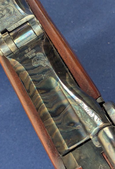 Exceptional H&R Commemorative Officer’s Model 1873 Trapdoor .45-70 Rifle from Industry President. - Image 16 of 20