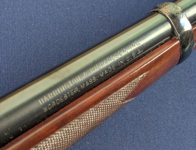 Exceptional H&R Commemorative Officer’s Model 1873 Trapdoor .45-70 Rifle from Industry President. - Image 17 of 20