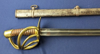 Authentic Napoleonic War Period French AN XIII Heavy Cavalry “Curassier’s” Sword - Image 16 of 20