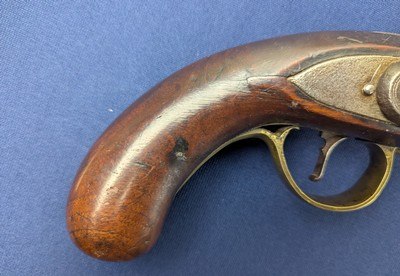 Fine Antique English Military Style Officers Flint Pistol - Image 3 of 20
