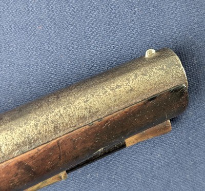 Fine Antique English Military Style Officers Flint Pistol - Image 12 of 20