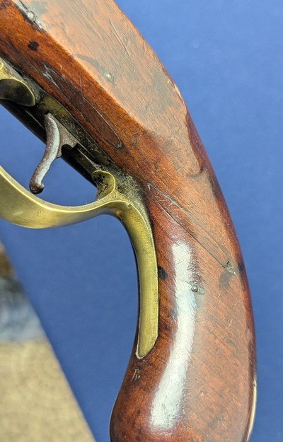 Fine Antique English Military Style Officers Flint Pistol - Image 16 of 20