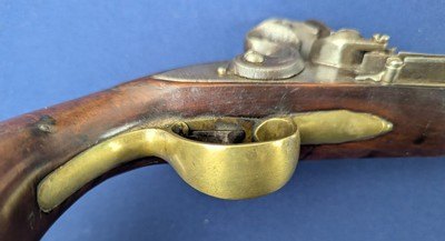 Fine Antique English Military Style Officers Flint Pistol - Image 5 of 20
