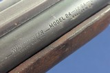 Vintage 1952 Classic Winchester Model 24 12 GA SXS Shotgun - Image 18 of 20