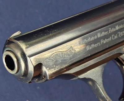 Wartime Classic German PPK Auto Pistol with Unusual Markings - Image 8 of 13