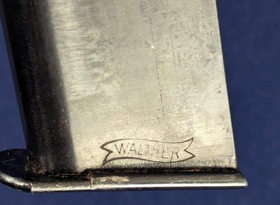 Wartime Classic German PPK Auto Pistol with Unusual Markings - Image 12 of 13
