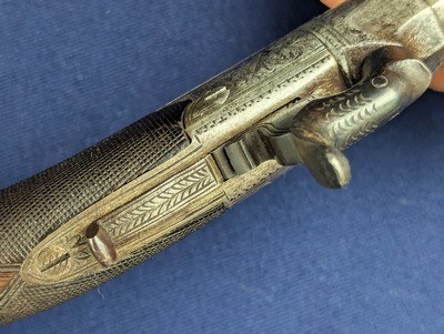 Fine Vintage Pair English Percussion Pocket Pistols C. 1835-1850 - Image 17 of 18